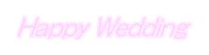 happy Wedding