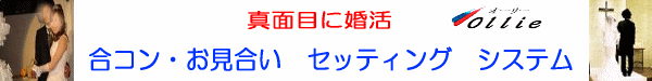 真面目に婚活/合コンお見合いセッティングシステム